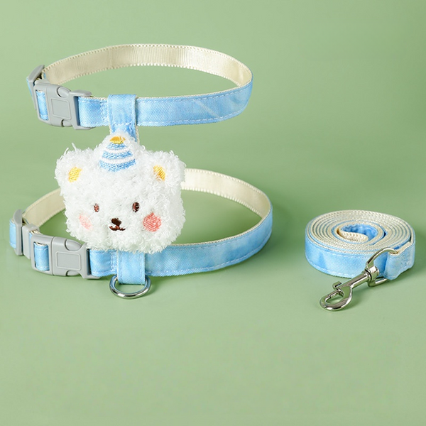 Cat Harness and Leash-Blue
