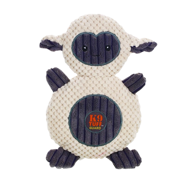 K9 TUFF Guard Durable Squeaky Plush Toy – Sheep