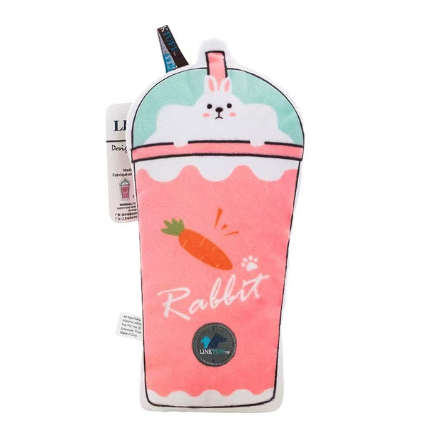 Rabbit Bubble Tea Squeaky Toy
