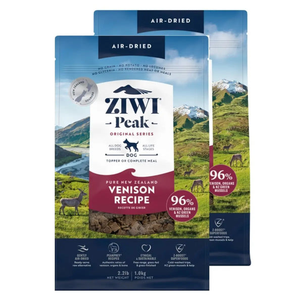 Ziwi Peak Air Dried Venison Recipe Dry Dog Food 1kg