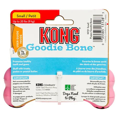 Puppy Goodie Bone Small, KONG - Pink
