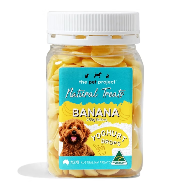 The Pet Project Natural Treats Banana Yoghurt Drops