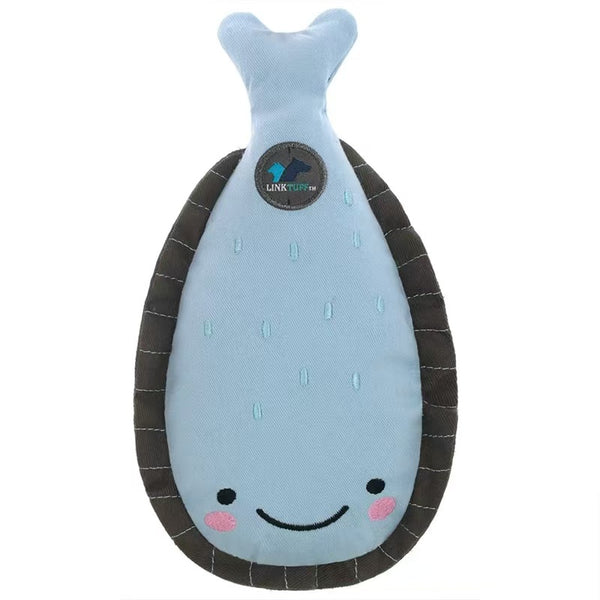 Plush cute animals toy,squeaky sound pet toy - Whale