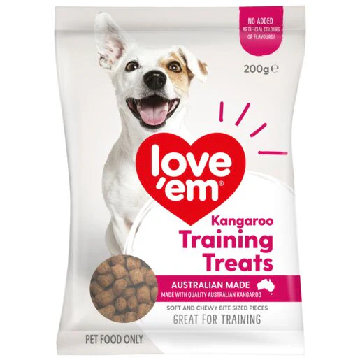 Kangaroo Training Treats Dog Treats 200g-love'em