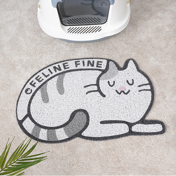 Cat litter mat