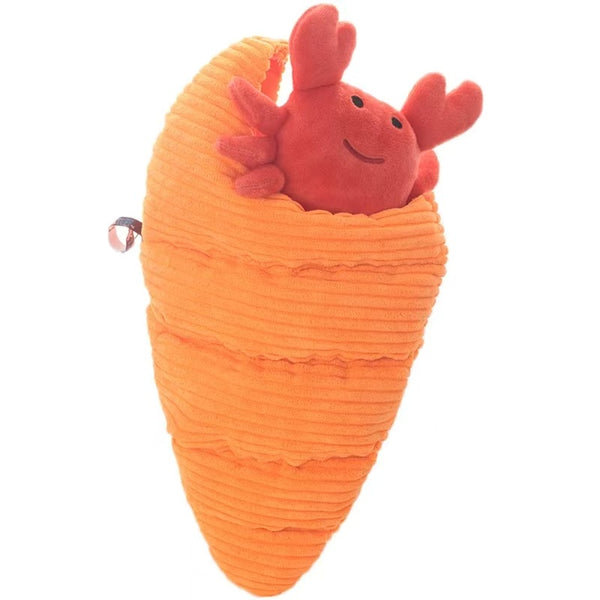 Carrot & Crab Hide-and-Seek Toy