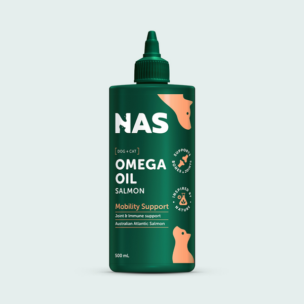 NAS OMEGA OIL SALMON 500ML-NATURAL ANIMAL SOLUTIONS