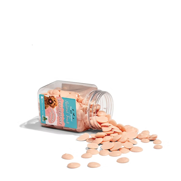 The Pet Project Natural Treats Strawberry Yoghurt Drops
