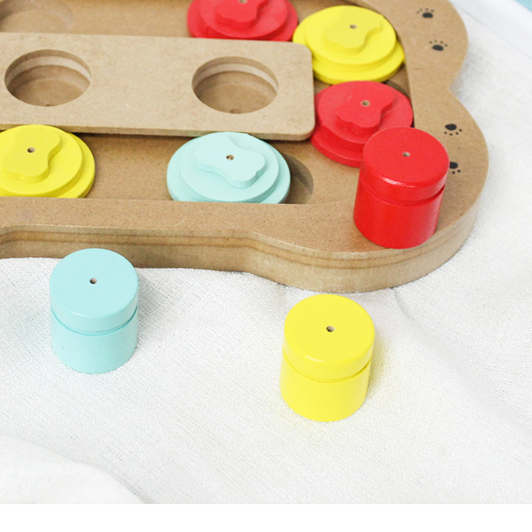 Wood Intelligence Puzzle-Level 1(Bone shape)