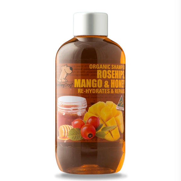 SMILEY DOG ROSEHIPS, MANGO & HONEY SHAMPOO - 250ML