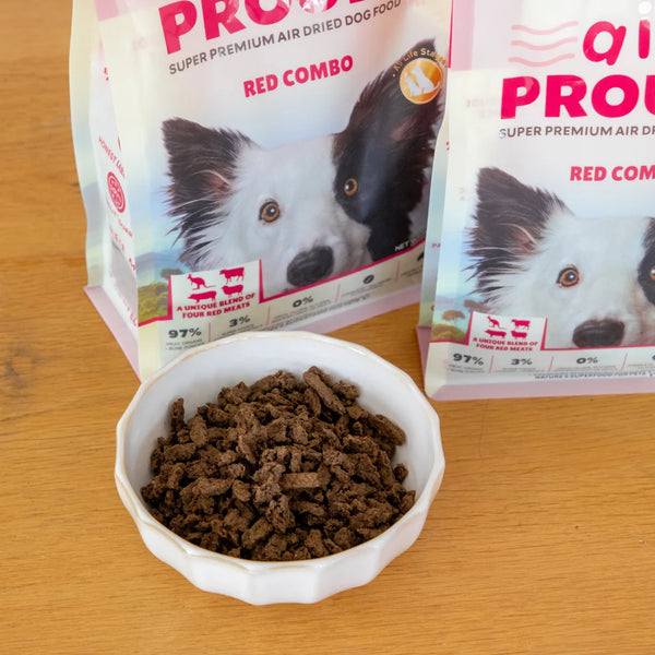Proudi Red Combo Air Dried for Dogs