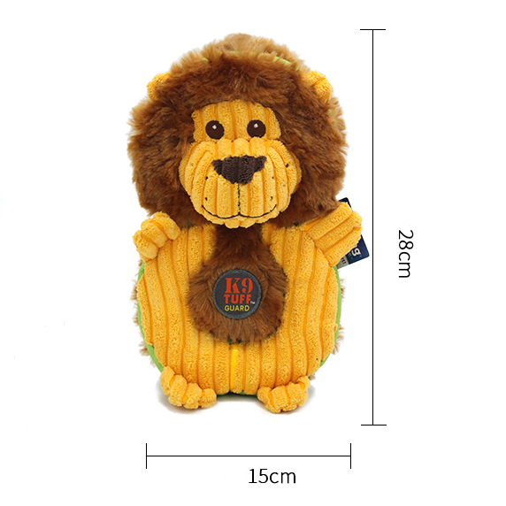 Plush IQ training Toys,  pet toy with squeaky sounds - Lion