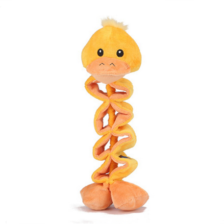 Z sharp duck plush squeaky pet toy,dog toy