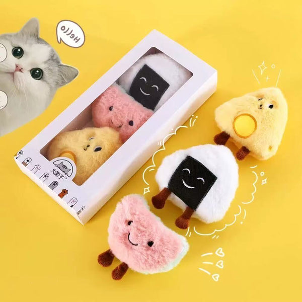 Cat mint toy 3package set