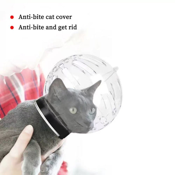 Cat Muzzle Anti-Bite Breathable Cat Grooming Supplies Groomi