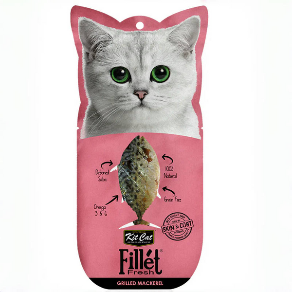 Kit Cat Fillet Fresh Grilled Mackeral 30gm