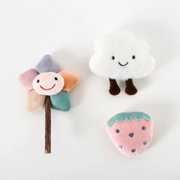 Cat toy-flower 3 package set