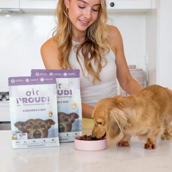 Proudi Kangaroo & Beef Air Dried for Dogs