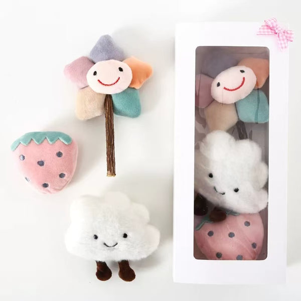 Cat toy-flower 3 package set