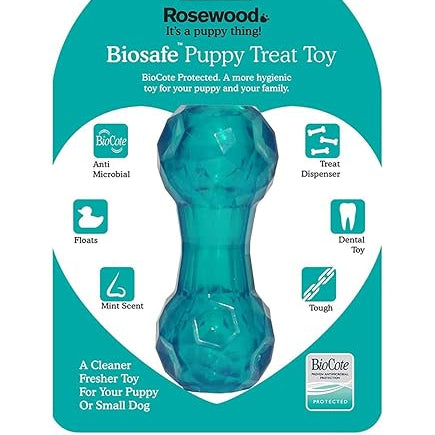 Rosewood leaky toys - green dumb-bell