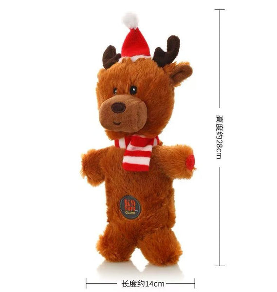 Christmas Reindeer Squeaky Toy