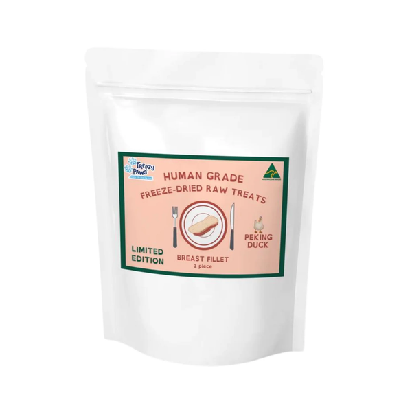 Freezy Paws FP Human Grade Freeze-Dried Peking Duck Breast Fillet 100g