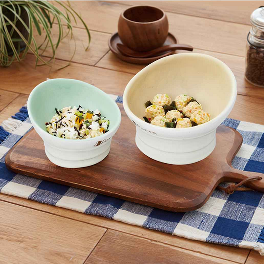 Petio Porta Raised Ceramic Pet Feeding Bowl - Small