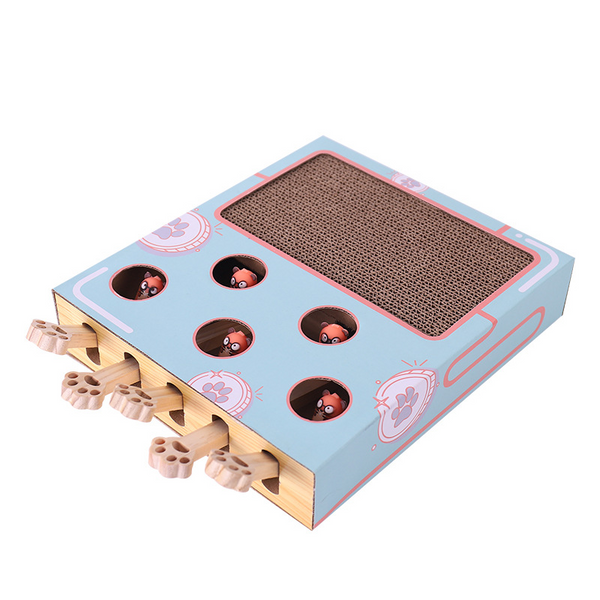 cat 3 in 1 playing scratcher
