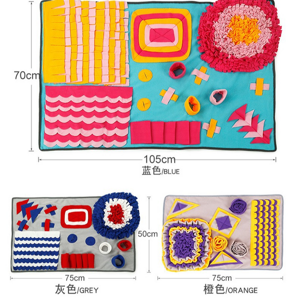 Snuffling mat-orange 50*73CM