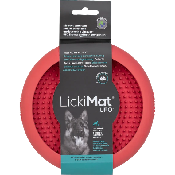 LICKIMAT UFO Pink  Dog