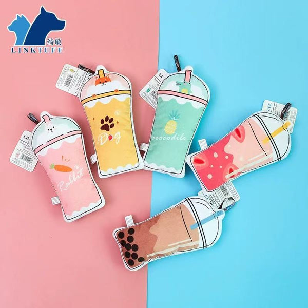 Rabbit Bubble Tea Squeaky Toy