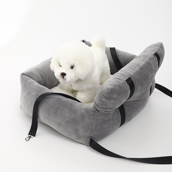 All Season Pet Car Seat with Handle, Portable Dog Cat Carrier Seat for Travel & Daily Use
