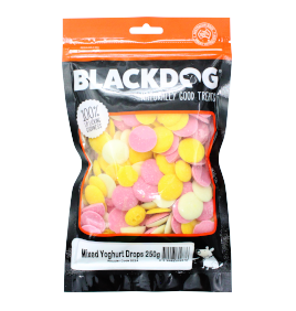 Blackdog Mixed Yoghurt Drops - 250g