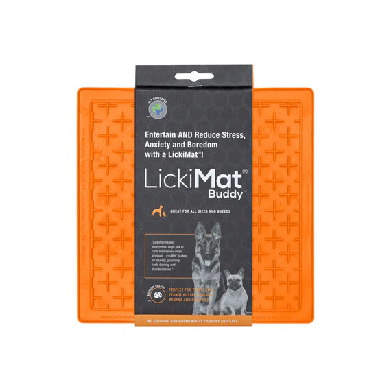 LICKIMAT Buddy Classic -Organge Dog