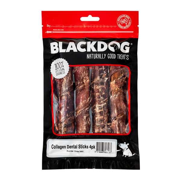 Blackdogs Collagen Dental Sticks 4pk