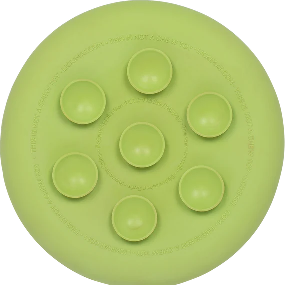 LICKIMAT UFO Green Dog