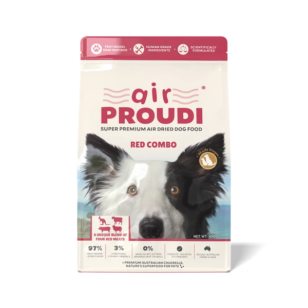 Proudi Red Combo Air Dried for Dogs