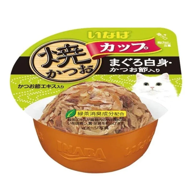 Inaba CIAO Tuna(Maguro) in Gravy Topping Sliced Bonito