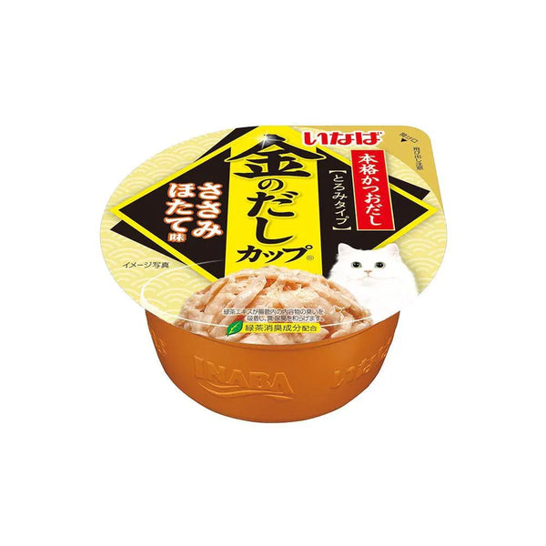 Inaba CIAO Gravy Cup Chicken Flake in Scallop 70g