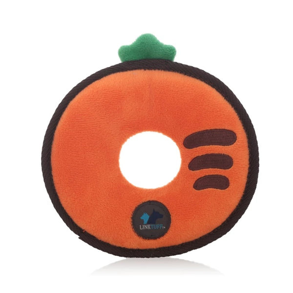 Pet plush toy, fruit donuts toy,for all size pets - Carrot