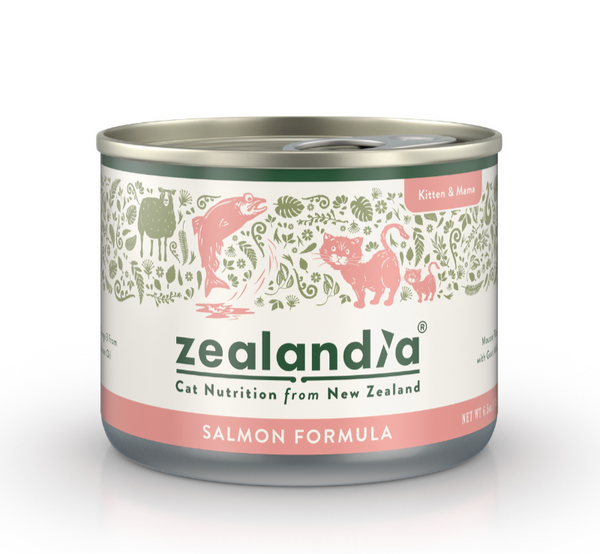 ZEALANDIA Mousse Pate Salmon Kitten & Mama, 185G - single