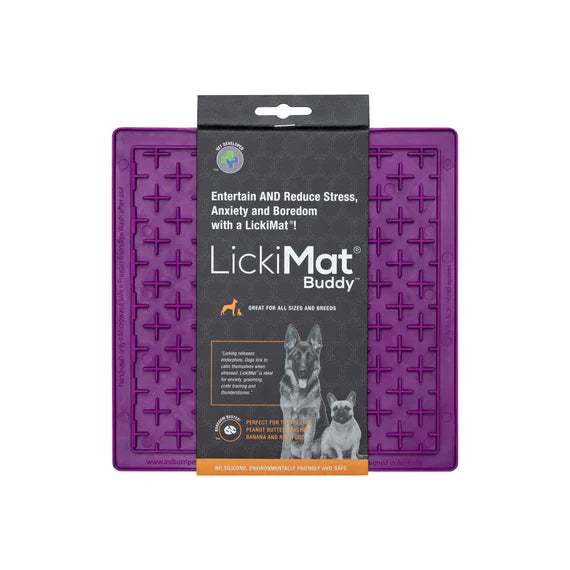 LICKIMAT Buddy Classic - Purple Dog
