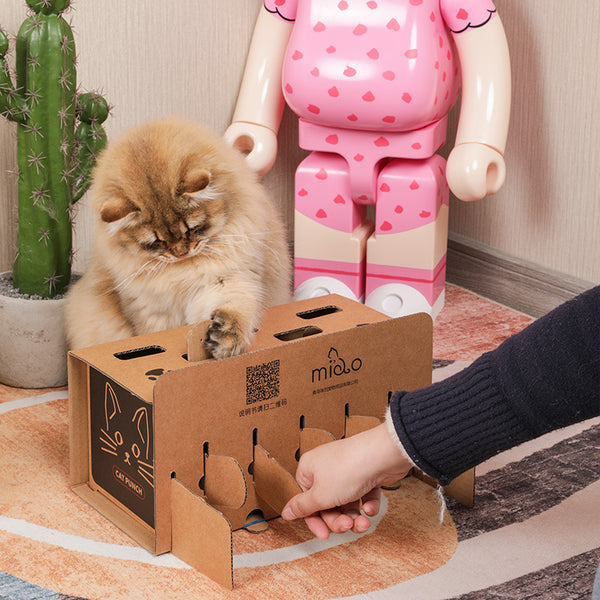 Whack-a-Mole Cat Interactive Toy