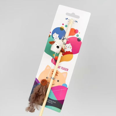 Telescopic Cat Teaser Wand -Little Sheep