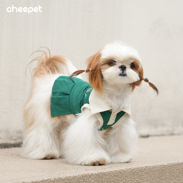 Tennis Style Dog Dress – Sweet and Cute Summer Pet Clothing