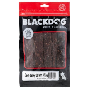 Blackdog Beef Jerky Straps - 150g
