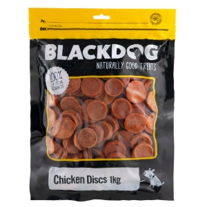 Blackdogs Chicken Discs 150g