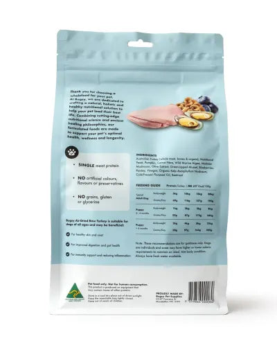 BUGSY'S Turkey Air-Dried 1.1kg