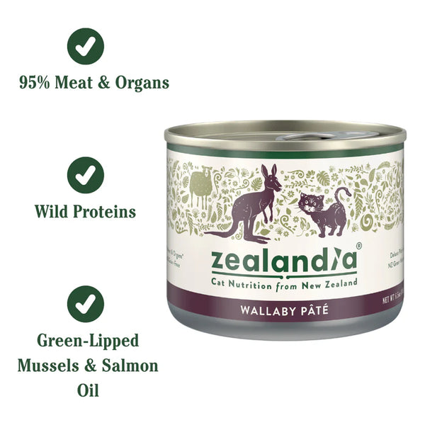 ZEALANDIA Wallaby Pate Cat 185G - single