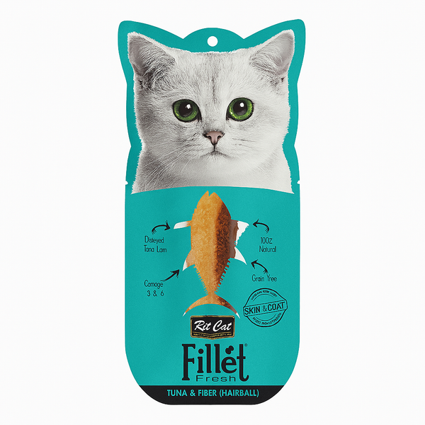 Kit Cat Fillet Fresh Tuna & Fiber (Hairball) 30gm